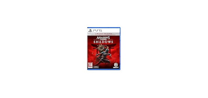 Amazon: Assassin's Creed Shadows (PS5) à 29,99€ (au lieu de 49,99€)