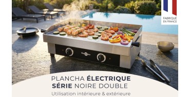 Veepee: Plancha Krampouz S&eacute;rie Noire Double 3200W avec housse et chariot &agrave; 379,99&euro;