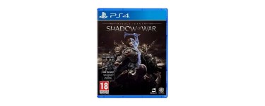 Amazon: La Terre du Milieu  L'Ombre de la Guerre (PS4) à 9,90€ (au lieu de 14,99€)