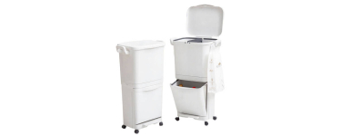 JoyBuy: Poubelle de tri japonaise 45L double couche &agrave; 21,56&euro; (au lieu de 45,30&euro;)