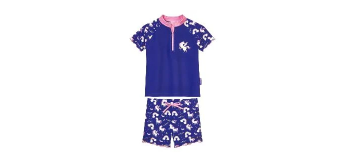 LIDL: Ensemble de bain Playshoes Licorne 6-12 mois à 8.99€ (au lieu de 36.99€)