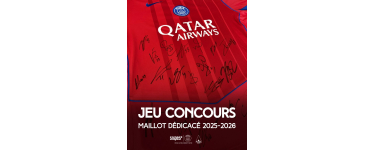 SNIPES: 1 maillot d&eacute;dicac&eacute; du PSG 25/26 &agrave; gagner