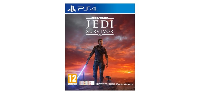 Amazon: Star Wars Jedi Survivor (PS4) à 17,14€ (au lieu de 49,99€)