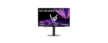 Amazon: &Eacute;cran PC LG UltraGear 27GX704A-B - OLED QHD 1440p, 240Hz, 0.03ms &agrave; 379,99&euro; (au lieu de 441&euro;)