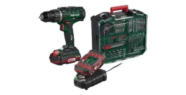 LIDL: Set perceuse-visseuse PARKSIDE PABS 20-Li G8 20V + batterie + chargeur &agrave; 54,99&euro; (au lieu de 69,99&euro;)