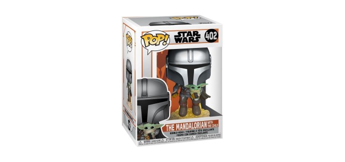 Amazon: Funko Pop Star Wars Mandalorian - Mando Flying with Jet Pack à 9.99€ (au lieu de 10.28€)