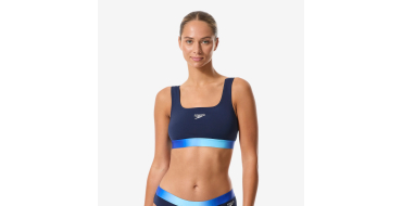 Decathlon: SPEEDO Haut de maillot brassi&egrave;re natation femme bleu &agrave; 16,99&euro; (au lieu de 25,99&euro;)