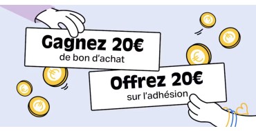 La Fourche: Parrainage : offrez 20&euro; &agrave; vos proches et recevez 20&euro; offerts pour chaque filleul inscrit