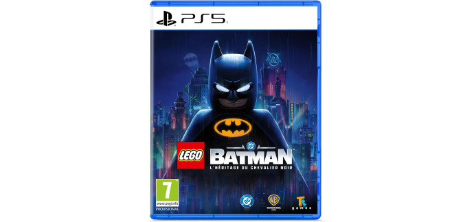 Amazon: Lego Batman L'Héritage du Chevalier Noir (PS5) à 49,99€ (au lieu de 69,99€)