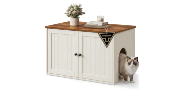 Amazon: Meuble liti&egrave;re chat Songmics PCL233WJ05 Marron Miel &agrave; 50,99&euro; (au lieu de 59,08&euro;)