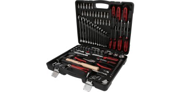Amazon: Coffret outillage KS Tools CHROMEplus 97 pi&egrave;ces - cliquets 1/4" + 1/2" &agrave; 103,50&euro;