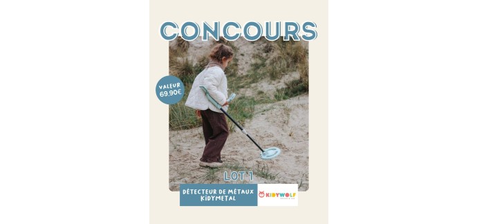 Berceau Magique: 1 détecteur de métaux KidyMetal ou 1 appareil photo KidyPrint à gagner