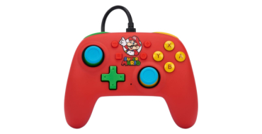 Fnac: Nano Manette Filaire Mario Medley (Switch) &agrave; 12,99&euro; (au lieu de 29,99&euro;)