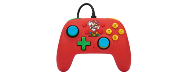 Fnac: Nano Manette Filaire Mario Medley (Switch) &agrave; 12,99&euro; (au lieu de 29,99&euro;)