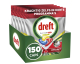 Amazon: Lot de 150 Tablettes Lave-Vaisselle Dreft (Fairy) - Parfum Citron à 22,89€ (au lieu de 39,70€)