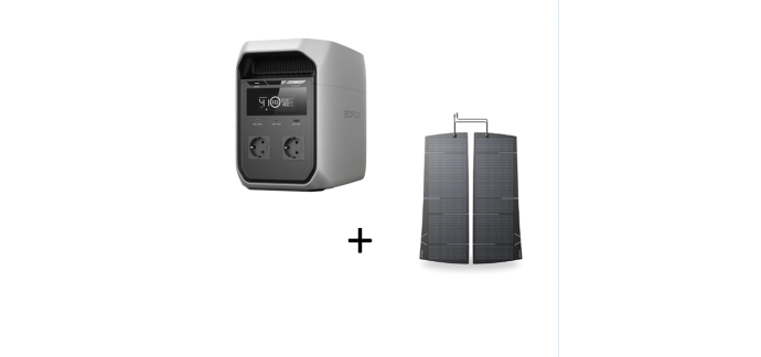 Amazon: Pack EcoFlow DELTA 3 Classic + Film solaire HeatGuard 290W (Tesla Model Y) &agrave; 549&euro; (au lieu de 1148&euro;)