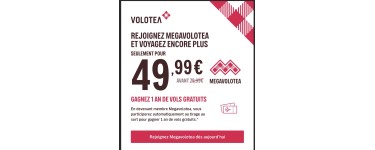 Volotea: Abonnement Megavolotea à 49,99€ (au lieu de 79,99€)