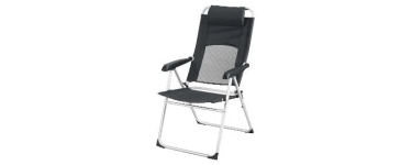 LIDL: Chaise de camping pliante CRIVIT - dossier r&eacute;glable 6 positions &agrave; 29,99&euro; (au lieu de 49,99&euro;)