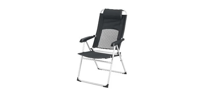 LIDL: Chaise de camping pliante CRIVIT - dossier r&eacute;glable 6 positions &agrave; 29,99&euro; (au lieu de 49,99&euro;)