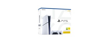 Amazon: Pack PS5 standard 1 To + 2 manettes à 595€ (au lieu de 640,28€)