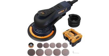Amazon: Ponceuse orbitale MAXXT 5,0mm - 350W, 4000-10000 tr/min, plateaux 150mm & 125mm &agrave; 189,99&euro;