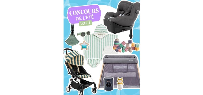 Aubert: 1 lot de produits bébé/enfant (valeur 2500€) à gagner