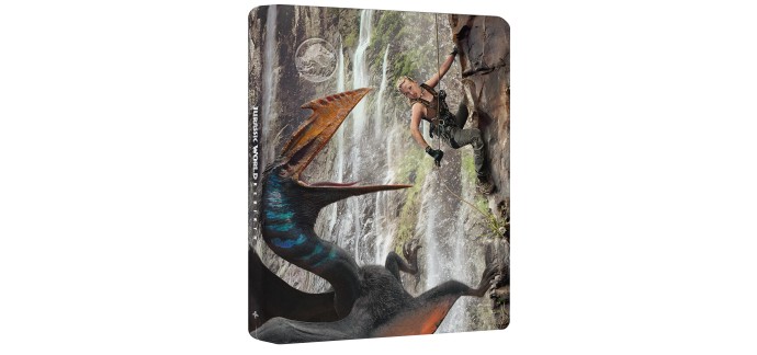 Amazon: Blu-ray 4K Jurassic World Renaissance (+ Blu-ray) - SteelBook limitée à 14.99€ (au lieu de 19.99€)