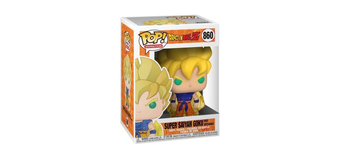 Amazon: Funko Pop Super Saiyan Goku (First Appearance) Dragon Ball Z à 6.99€ (au lieu de 10.29€)