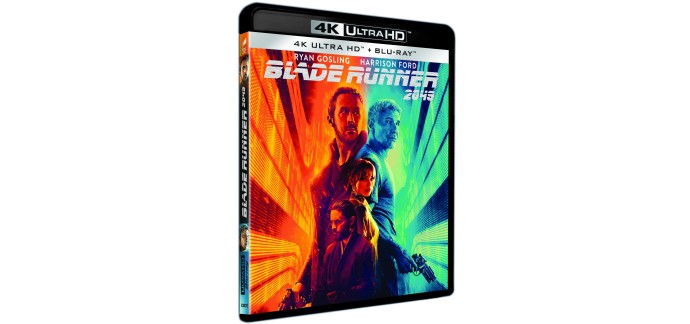 Amazon: Blu-Ray 4K UltraHD Blade Runner 2049 à 12.51€ (au lieu de 13.82€)