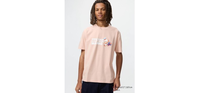 Uniqlo: T-shirt Super Mario Galaxy (Uniqlo) à 9,90€ (au lieu de 19,90€)