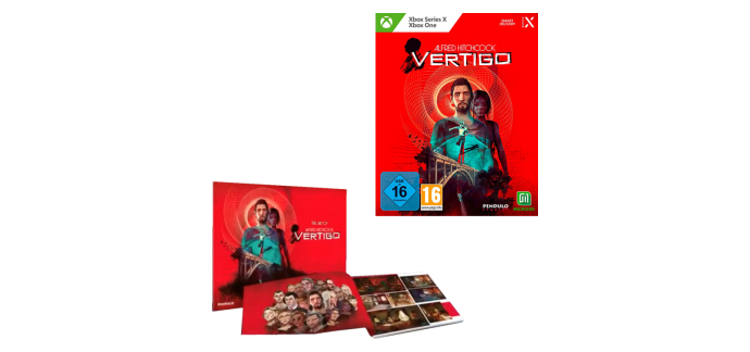 Amazon: Alfred Hitchcock Vertigo Edition Limitée (Xbox) à 21,83€ (au lieu de 34,90€)