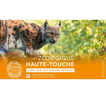 Voici:  22 lots de 4 entr&eacute;es pour la R&eacute;serve zoologique de la Haute-Touche (valeur 56&euro; chacun) &agrave; gagn