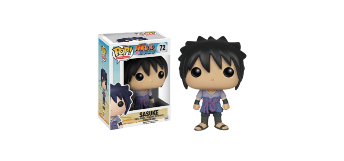 Carrefour: Funko Pop Naruto Shippuden Sasuke N&deg;72 (Figurine) &agrave; 5,99&euro; (au lieu de 13,68&euro;)