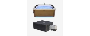Sweeek: Spa rigide 6 places hydromassages 850L à 2099€ (au lieu de 2499€)