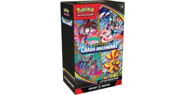 Amazon: Bundle Pok&eacute;mon M&eacute;ga-&Eacute;volution Chaos Ascendant (Lot 6 Boosters) &agrave; 35,94&euro; (au lieu de 36,99&euro;)