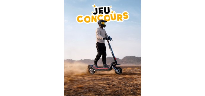 Fnac: 1 trottinette Navee GT5 Max + maillot dédicacé Olivier Giroud à gagner