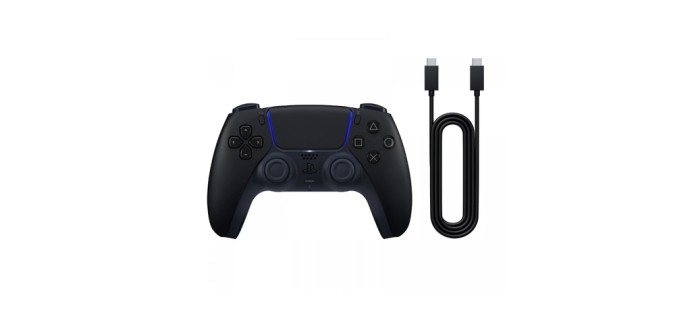 JoyBuy: Manette Sony DualSense Midnight Black + câble USB à 49,99€ (au lieu de 74,99€)