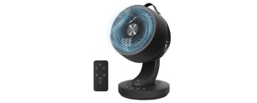 Amazon: Ventilateur de table Songmics - 20 dB, télécommande, 8 vitesses à 39,99€ (au lieu de 45,99€)