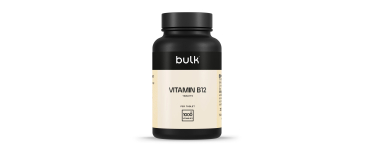 Amazon: Vitamine B12 Bulk 1000 mcg - 60 comprim&eacute;s &agrave; 1,49&euro; (au lieu de 3,42&euro;)