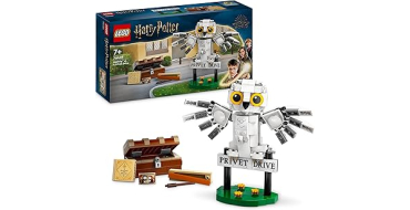 Amazon: LEGO Harry Potter Hedwige au 4 Privet Drive (76425) &agrave; 15,99&euro; (au lieu de 19,99&euro;)