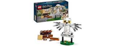 Amazon: LEGO Harry Potter Hedwige au 4 Privet Drive (76425) à 15,99€ (au lieu de 19,99€)