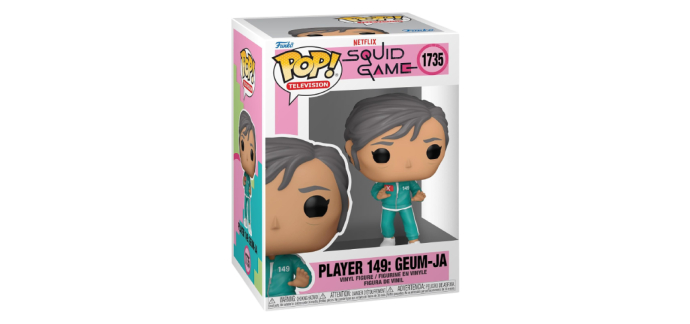 Amazon: Funko Pop Squid Game S3 Player 149 Geum-Ja &agrave; 8,45&euro; (au lieu de 16&euro;)