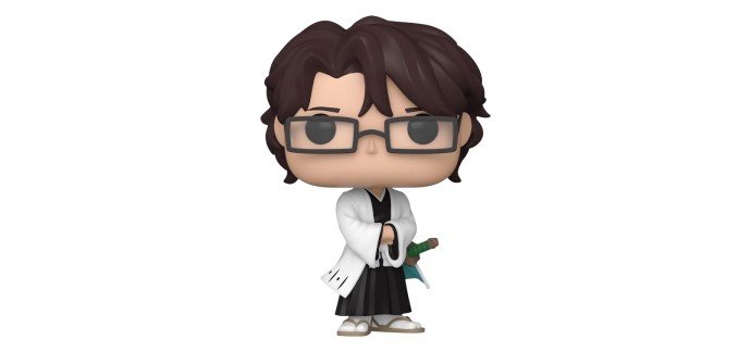 Amazon: Funko Pop Bleach Aizen Sosuke (Figurine) à 8,23€ (au lieu de 16,99€)