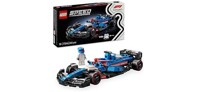 Amazon: LEGO Speed Champions Visa Cash App RB VCARB 01 (77246) à 17,17€ (au lieu de 26,99€)