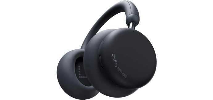 Amazon: Casque sans fil CMF Headphone Pro - Bluetooth, Over-Ear, Hi-Res LDAC, ANC à 65,99€