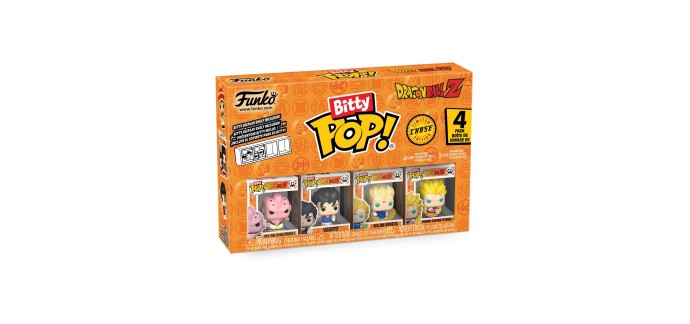 Amazon: Funko Bitty Pop DBZ 4PK - Goku, Gohan, Raditz, Piccolo + mystère à 6.99€ (au lieu de 13.38€)