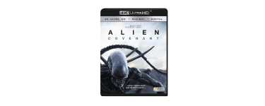 Amazon: Blu-ray 4K Alien Covenant - Copie Digitale Ultra HD &agrave; 12,51&euro; (au lieu de 14,43&euro;)