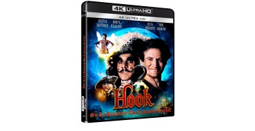 Amazon: Blu-ray 4K Hook ou la revanche du Capitaine Crochet &agrave; 12.51&euro;