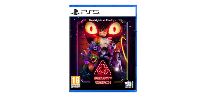 Fnac: Five Nights at Freddy's Security Breach (PS5) &agrave; 14,99&euro; (au lieu de 55,44&euro;)