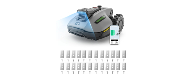 Amazon: Robot tondeuse Mammotion Yuka Mini 2 500 - 500m&sup2;, lames combin&eacute;es &agrave; 659&euro; (au lieu de 1099&euro;)